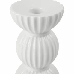 Värmeljusstake, 14 cm, vit