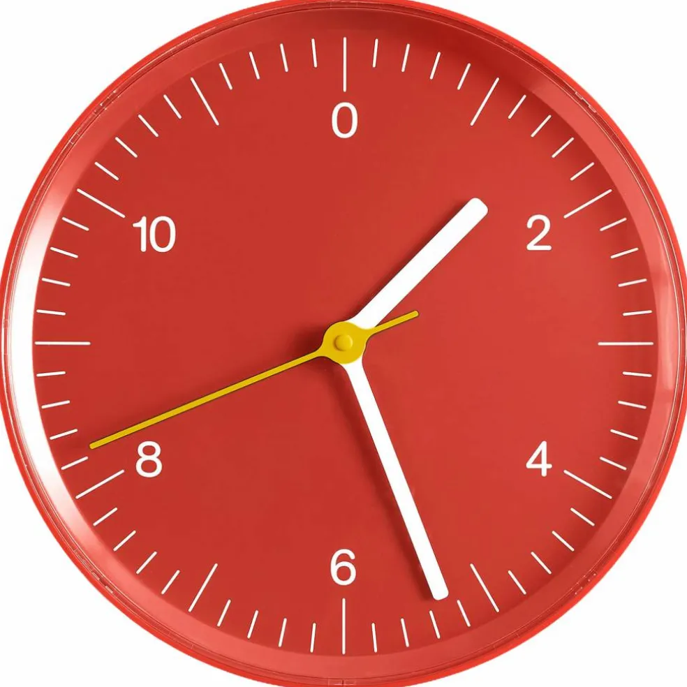 Wall Clock väggklocka, brun