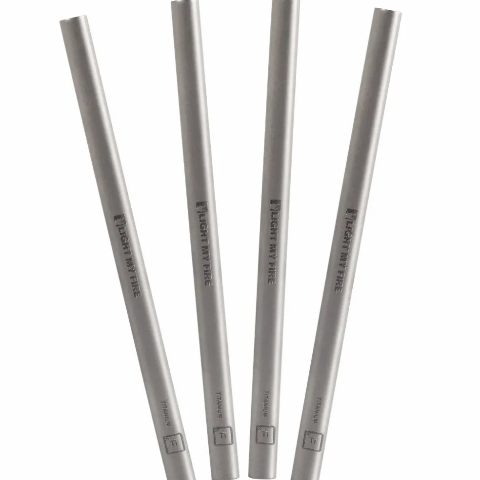 WideStraw sugrör 4-pack, titan