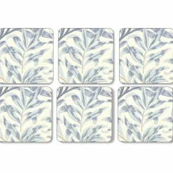 Willow Bough Blå Glasunderlägg 6-pack