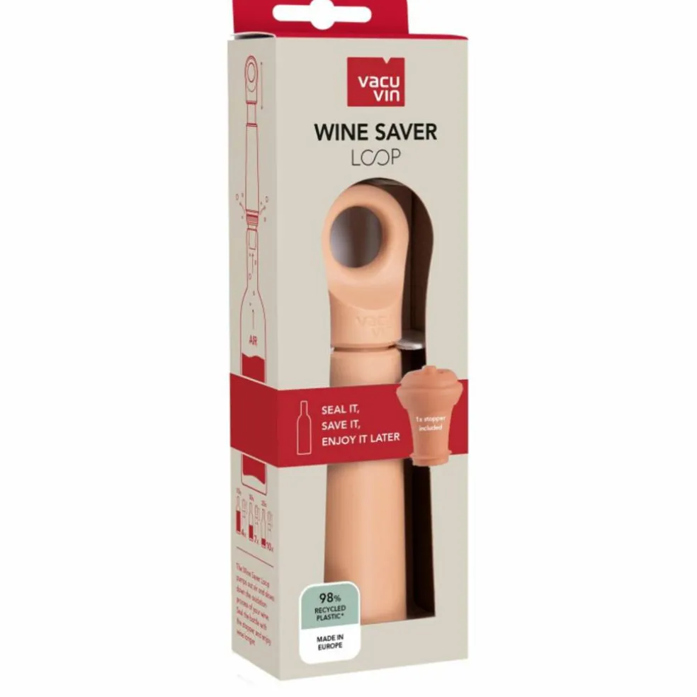 Wine Saver Loop vinpump, graphite