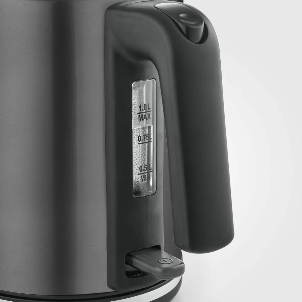 WK 9342 vattenkokare 1 liter, dark inox