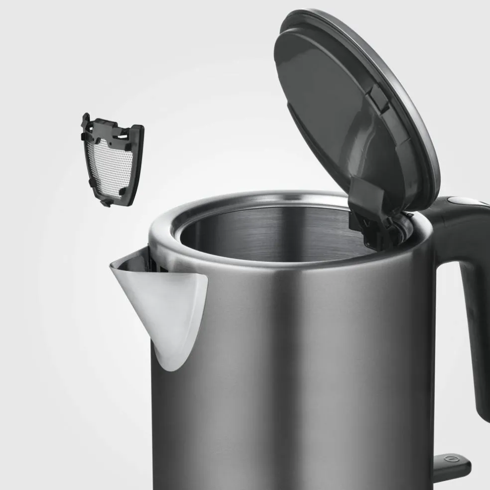WK 9342 vattenkokare 1 liter, dark inox
