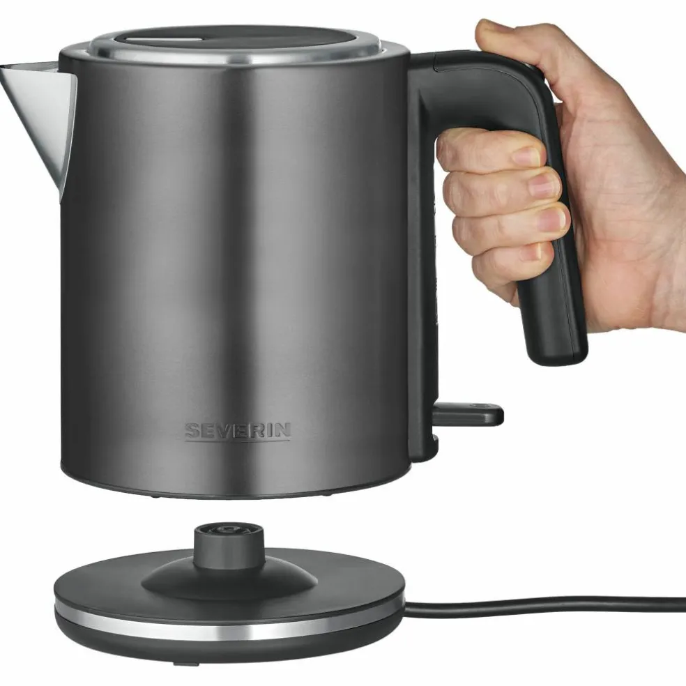 WK 9342 vattenkokare 1 liter, dark inox