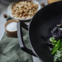 Wok Gjutjärn