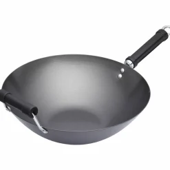 Wokpanna 26,5 cm, svart