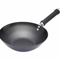 Wokpanna 26,5 cm, svart