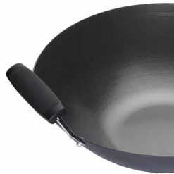Wokpanna 26,5 cm, svart