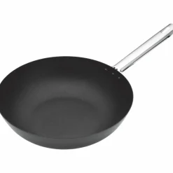 Wokpanna 30 cm, svart
