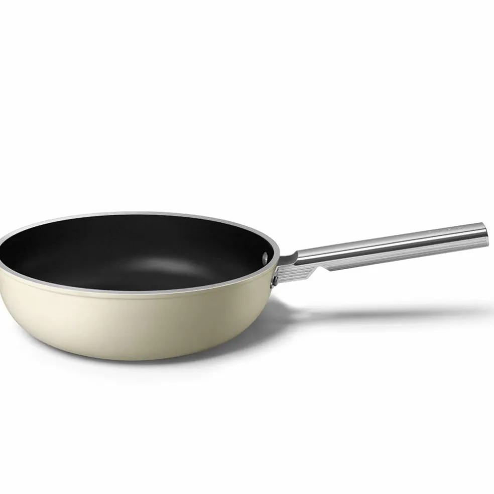 Wokpanna 30 cm, svart