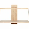 Wood wall Shelf 45 x 20 x 32 cm Medium Oak