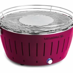 XL Rökfri kolgrill Röd
