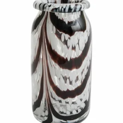 XS Splash vas, coffee/white