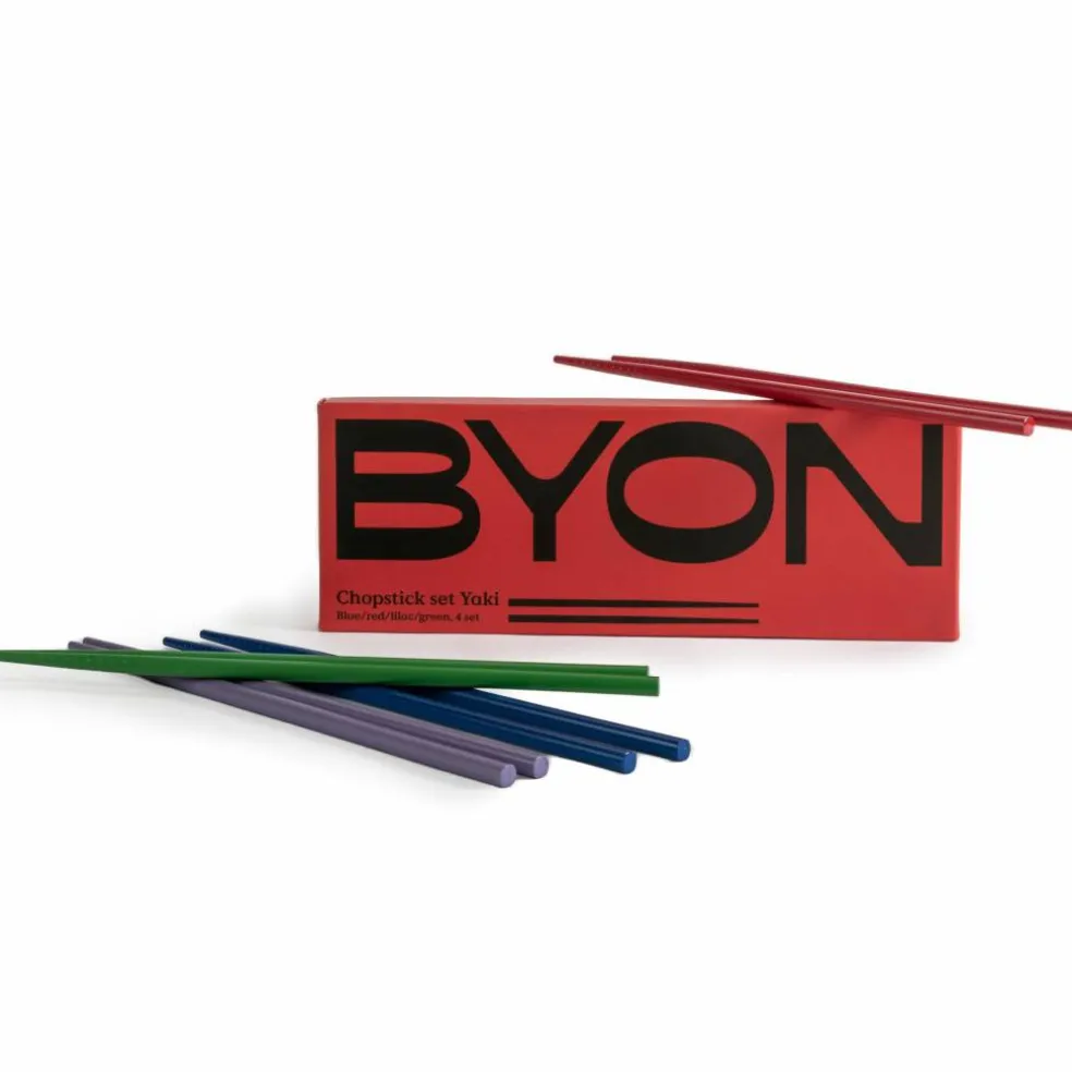 Yaki ätpinnar 4-pack, multi