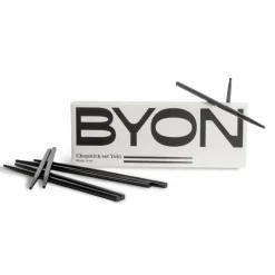 Yaki ätpinnar 4-pack, svart