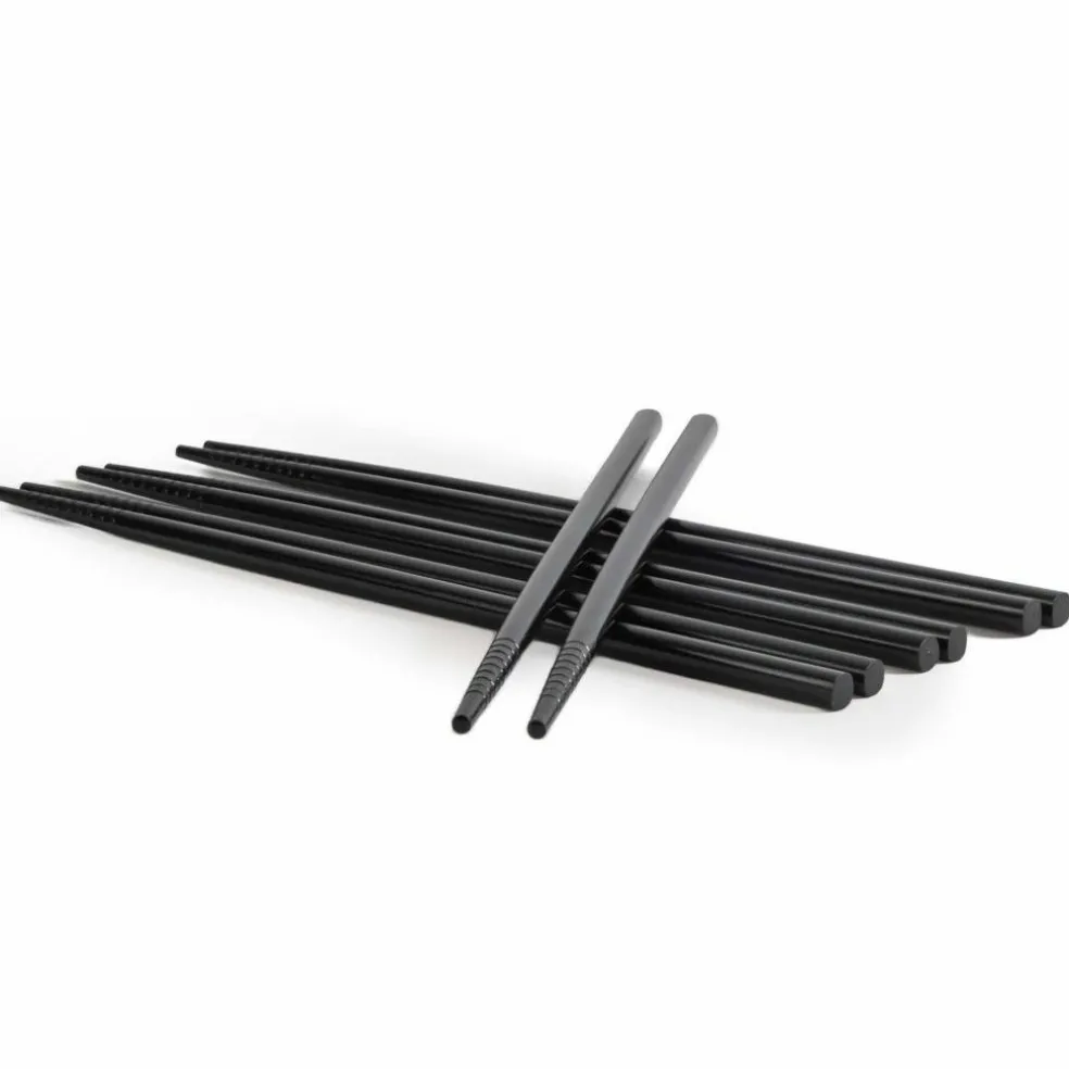 Yaki ätpinnar 4-pack, svart