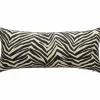 Zebra kudde 30 x 70 cm, vit/svart